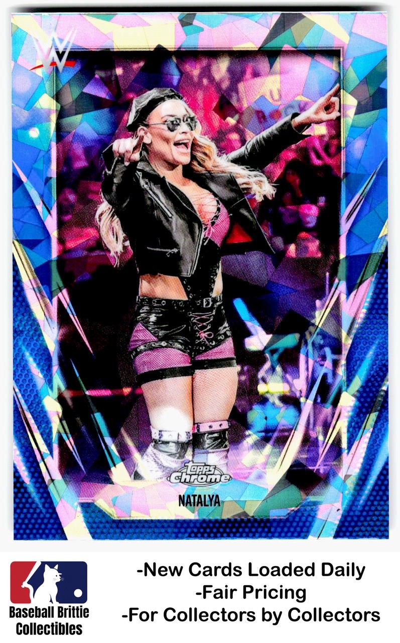 2026 Topps Chrome Sapphire Edition WWE #129 Natalya