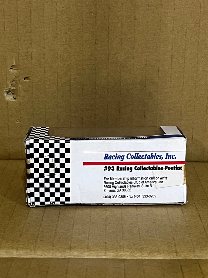 #93 MIKE WALLACE 1991 PONTIAC REVELL 1:64 COLECIONÁVEIS DE CORRIDA NASCAR DIECAST - Imagem 3 de 4