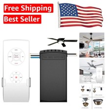 Wireless Ceiling Fan Remote with 9-Button Control - Ideal for Home  Office Use