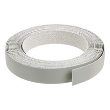 Edge Banding 1-1/8 Inch x 25ft Pre-Glued Veneer Edging for Furniture Gray