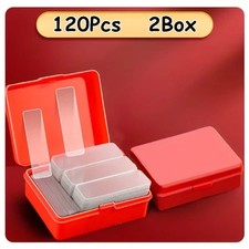 120PCS Transparent Tape Double Sided Traceless Washable Adhesive Invisible Gel