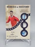 2025 Leaf In the Game Used Cristiano Ronaldo Heroes of History Triple Patch /35