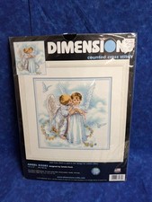 Dimensions Counted Cross Stitch Kit 35134 Angel Kisses NIP