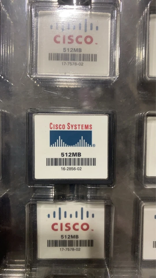 16-2856-02 Cisco 512MB CompactFlash CF Flash ATA Memory Card - Image 2 of 3