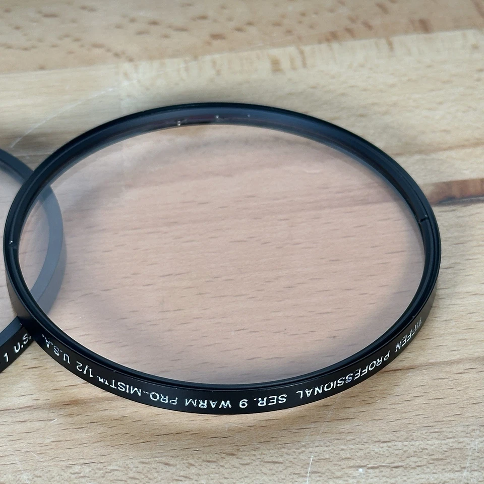 TIFFEN FILTER SERIES 9 WARM PRO-MIST 1/2 And 1 GREAT CONDITION - Image 4 of 4