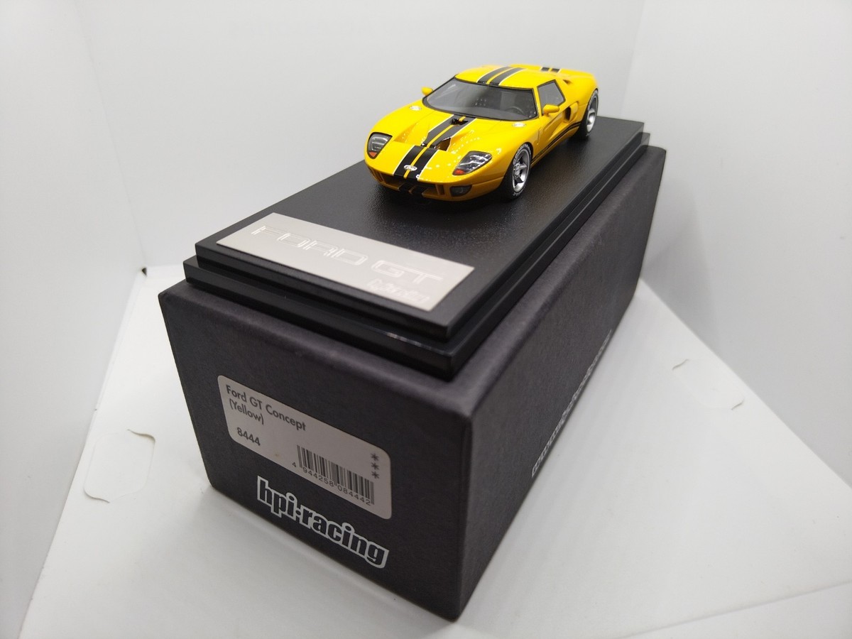 HPI Racing 1/43 Ford GT40 Concept 2002 Yellow. Very Rare! | eBay