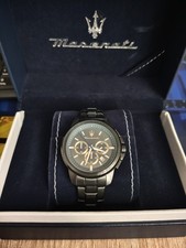 Maserati Chronograph Herrenuhr Anthrazit Attr...