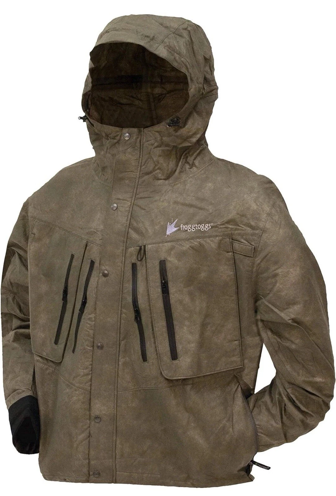 FROGG TOGGS Tekk Toad Breathable Rain/Wading Jacket Small , Stone NWT
Opens in a new window or tab