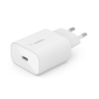 USB-C LadegeräT 25W Belkin Boostcharge Pps Power Delivery Schnellladung Weiß