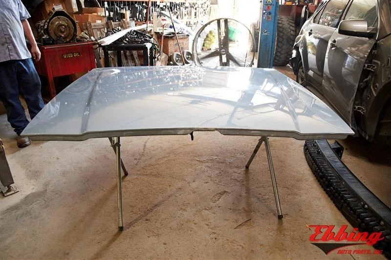 Hood Assembly 6W7Z-16612-A Ice Blue Metallic LS Fits 98-11 Crown Victoria 84045  - Image 2 of 4