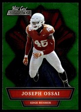 2021 Wild Card Alumination Green Joseph Ossai Texas Longhorns #ABC-27