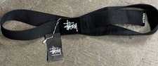 Stussy Belt Black Men’s Belt & Buckle Streetwear  Small - XL ✅🔥