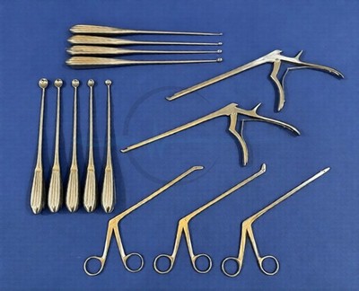 Laminectomy Retractors Set 5 Pcs Spine Surgical Orthopedic Instruments Kit