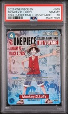 2026 ONE PIECE PROMOS 055 MONKEY D. LUFFY PSA 10