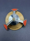 Vtg MOTU Flying Fists He Man SPINNING SHIELD original 1986 accessory weapon part