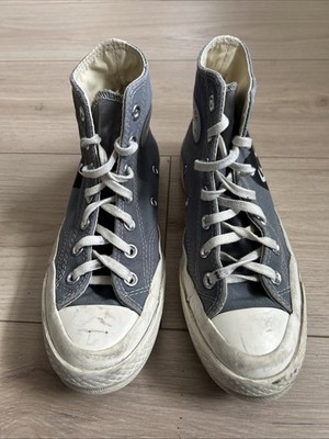 Converse X Comme des Garcons Play  High Sneakers Gray Men s 5 / Women s 7