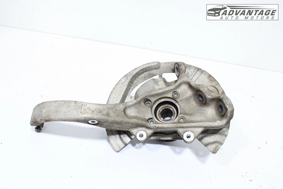 BMW X5 F15 2014-2018 AWD eje delantero izquierdo lado del conductor nudillo y cubo de rueda OEM Foto 2 de 4