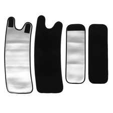 1 Set Reusable Sweat Bands Thigh Wraps and Arm Shapers for Sauna Workout