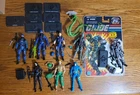 Hasbro 25th Anniversary GI Joe  Figure Lot 3.75 Firefly Duke Trooper Baroness +