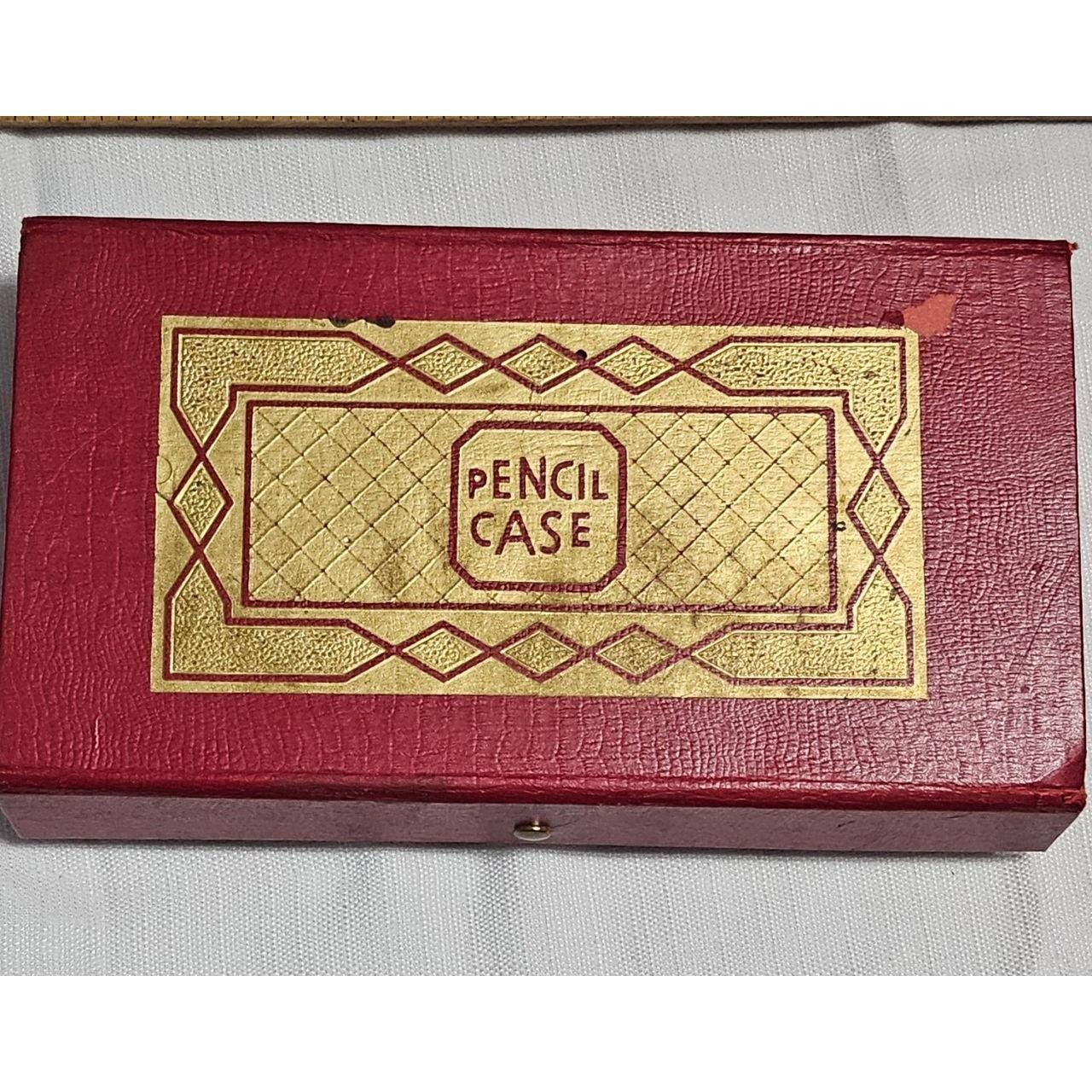 Case Red Gold Accents 2 Lower Drawers