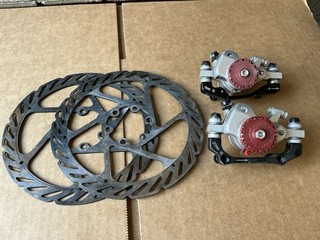 Avid BB7_Road Mechanical Disc Brake Calipers w/Rotors Cyclocross/Gravel/Touring