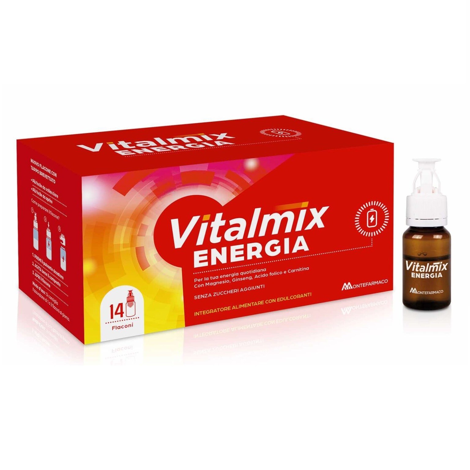 Vitalmix Energia Flaconcini Tonico Quotidiana 140 Ml Soluzione Orale Bambino - Immagine 2