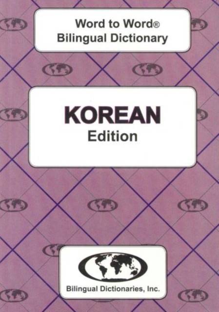 English-Korean & Korean-English Word-to-Word Dictionary by C. Sesma - Image 6