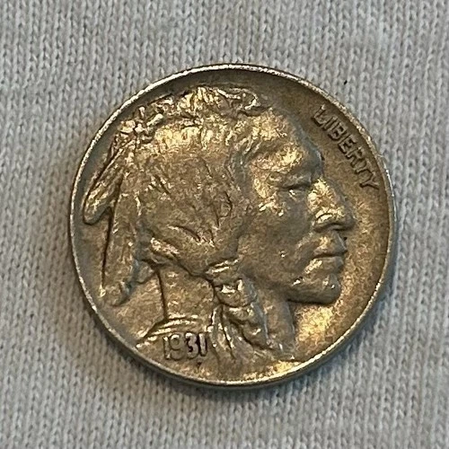 1931 S BUFFALO NICKEL FINE+