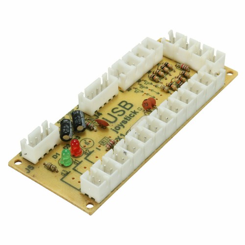 Zero Delay Arcade USB Encoder PC to Joystick Button DIY Kit For MAME Fight Stick - Afbeelding 5 van 6
