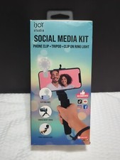 IJOY Studio Social Media Kit 3 in 1 Cell Phone Clip Tripod Clip On Ring Light