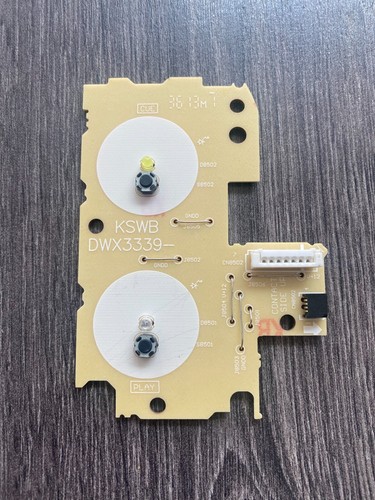 Pioneer CDJ 2000 Nexus KSWB Play Pause & Cue Switch PCB Conjunto Reemplazar DWX3339 - Imagen 3 de 3