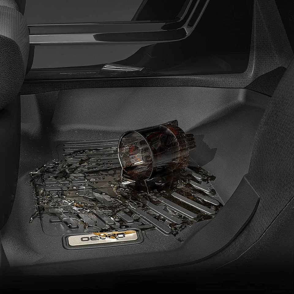 OEDRO Car Floor Mats Liners for 2002-2008 Dodge Ram 1500 Quad Cab TPE 3D Molded - Image 4 of 4