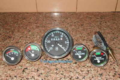 #ad Massey Ferguson Gauge Kit Tachometer Temp Gauge Oil Pressure Volt Fuel $36.20