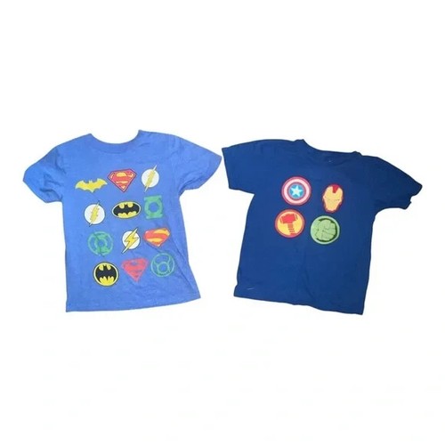 Old Navy Disney Justice League Lot of 8 Super Hero T-Shirts XS Small EUC - Picture 8 of 9