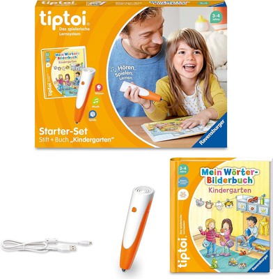 Tiptoi Stift Und Wörter-Bilderbuch Kindergarten - Lernspielzeug Für Kinder