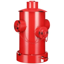 Fire Hydrant Trash Can Retro Creative Garbage Can with Inner Bucket Large Capaci