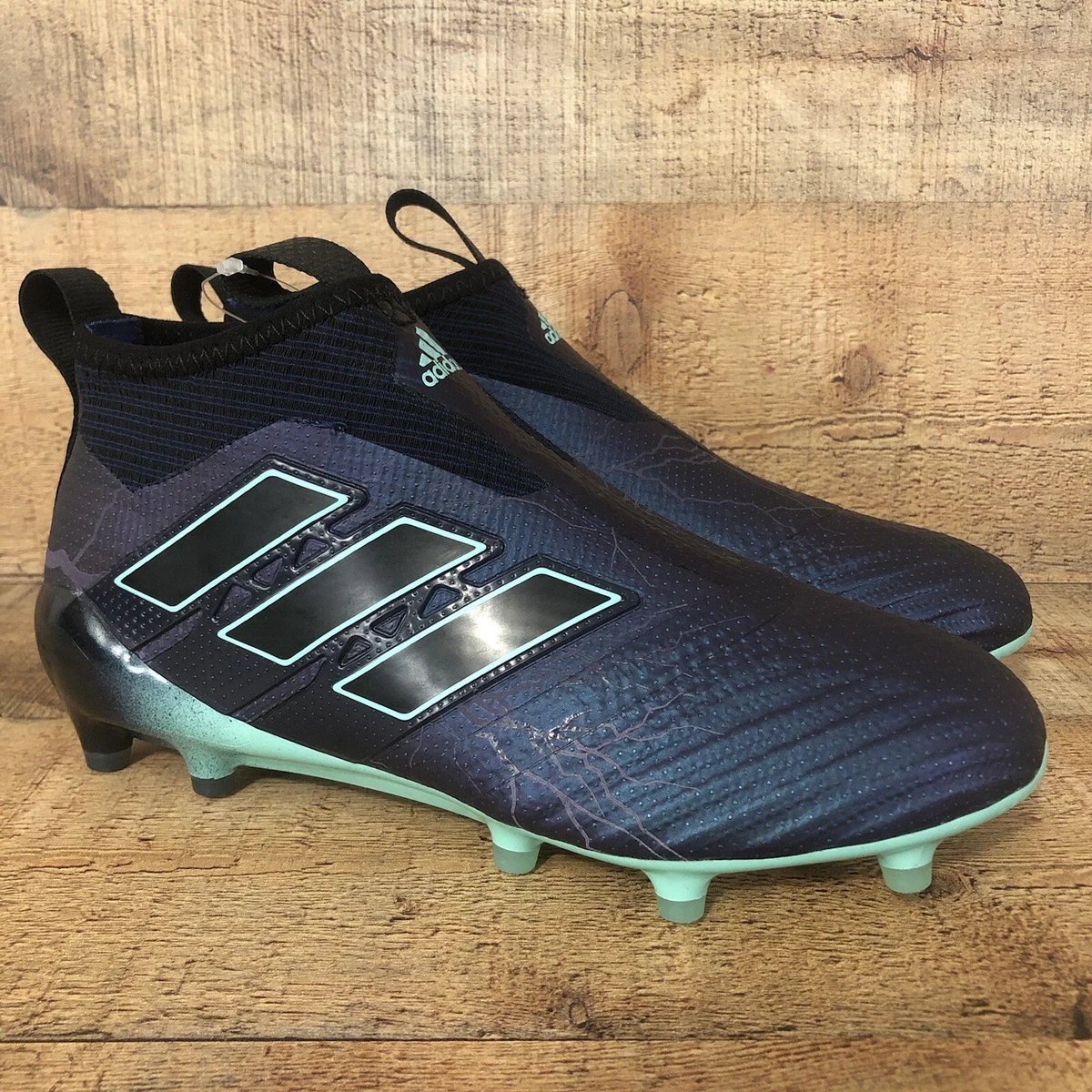 RARE Adidas ACE 17 PURECONTROL FG Soccer Cleats S77165 Ink Black