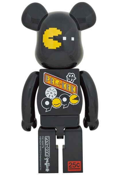 MEDICOM TOY - 未開封 BE@RBRICK PAC-MAN × GRAFFLEX 1000％ BE@RBRICK 1000% PAC-MAN × GRAFFLEX × 9090 × S.H.I.P&crew