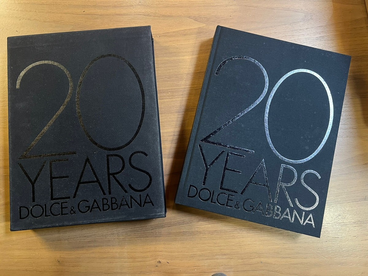 20 Years Dolce Gabbana Book 10 Years Of Dolce Gabbana ドルチェ