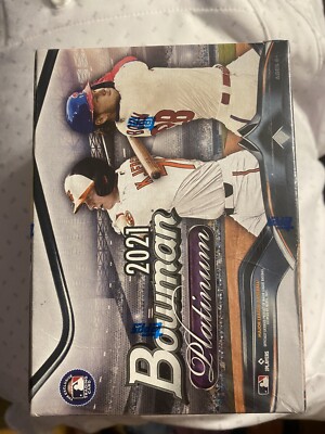 2021 Bowman Platinum Blaster Box Brand New Factory Sealed 2022 Bowman Platinum