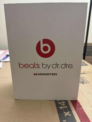 Beats by Dr. Dre Studio Over the Ear Headphones - White Heavy Used