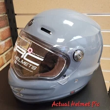 TORC POMONA T-9 NARDO GRAY HELMET / SIZE XXL