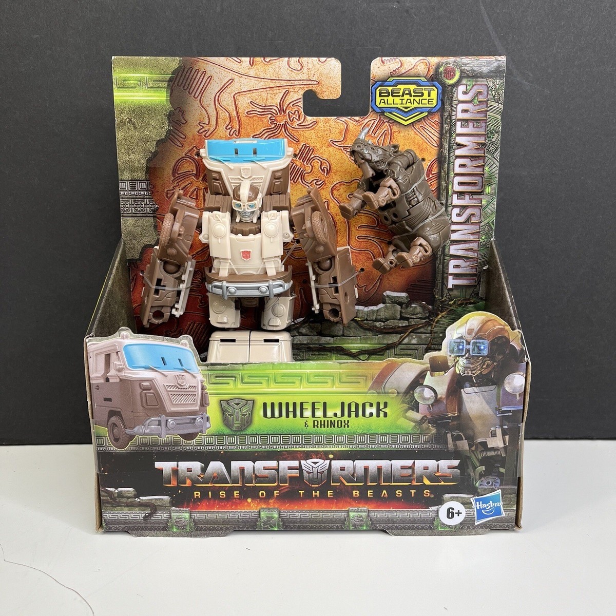 NEW Transformers Rise of The Beasts Movie 2 PK Wheeljack & Rhinox