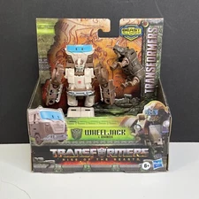 NEW Transformers Rise of The Beasts Movie 2 PK Wheeljack & Rhinox Action Figure