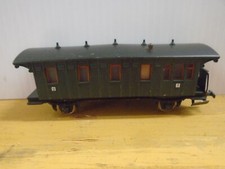 Vintage Fleischmann HO SCALE 2 AXLE GREEN PAS...