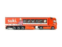Mb Actros L Gigaspace Gardinenplanen-Sz Suki/Justen, Herpa H0 941105 Neu Ovp