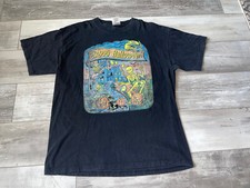 Vintage Happy Halloween Ghost Wicked Witch short sleeve 90  s shirt size XL