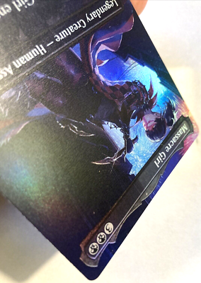 MTG Massacre Girl BORDERLESS ANIME FOIL Ravnica Remastered 425 NM