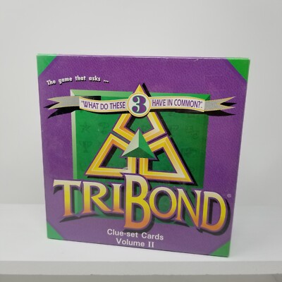 New Tribond Clue-Set Cards #2 What Do These 3 Have in Common? 1993 Expansion