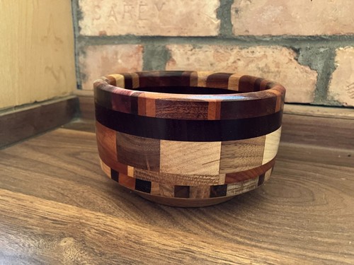 2 Segmented BOWL Blanks Walnut Green POPLAR Hickory CHERRY Cedar *FREE SHIPPING - Picture 9 of 9